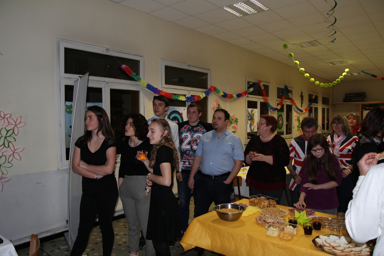 Repas annuel du club 25 mars 2017. 